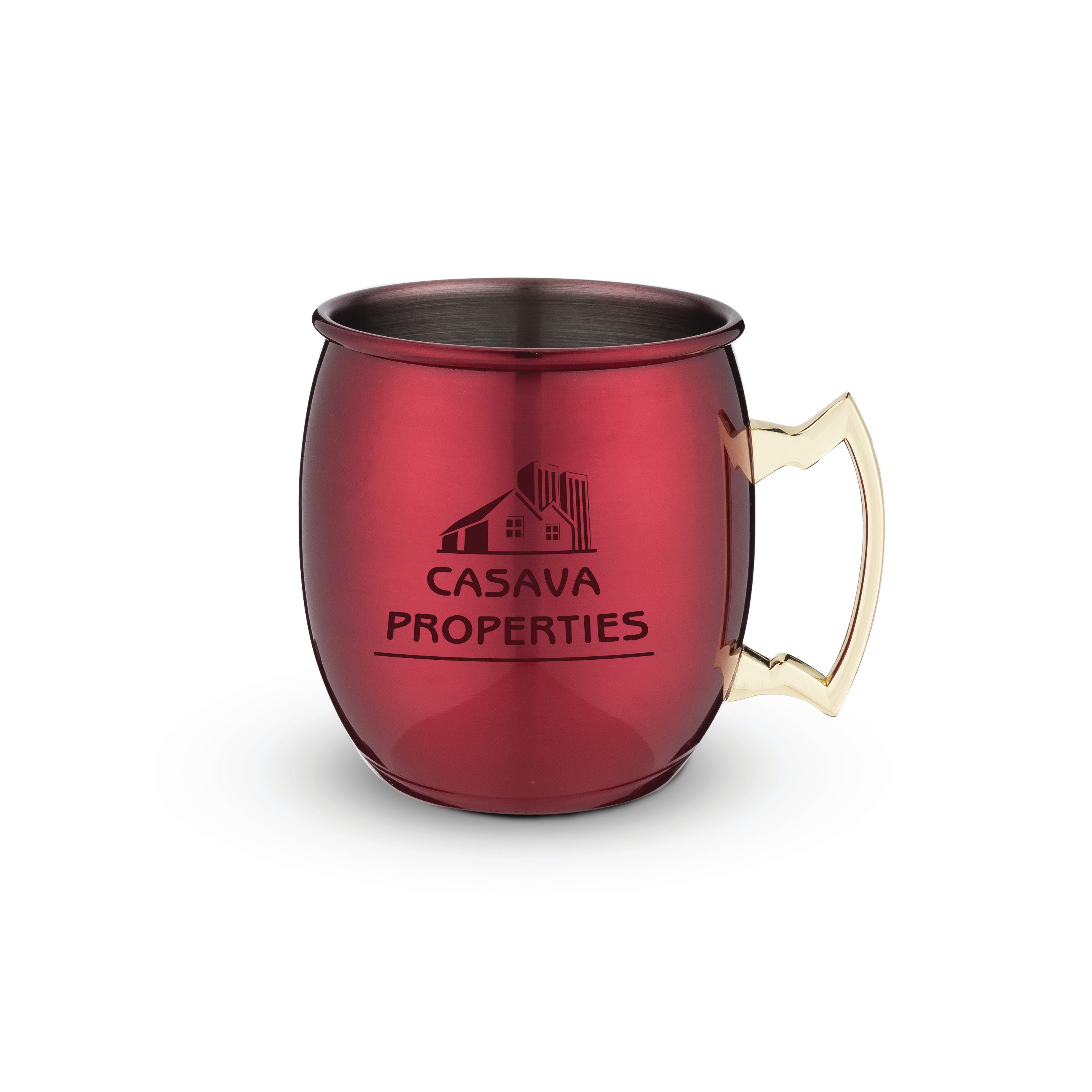 Moscow Mule Mug in Red - Thumbnail 3