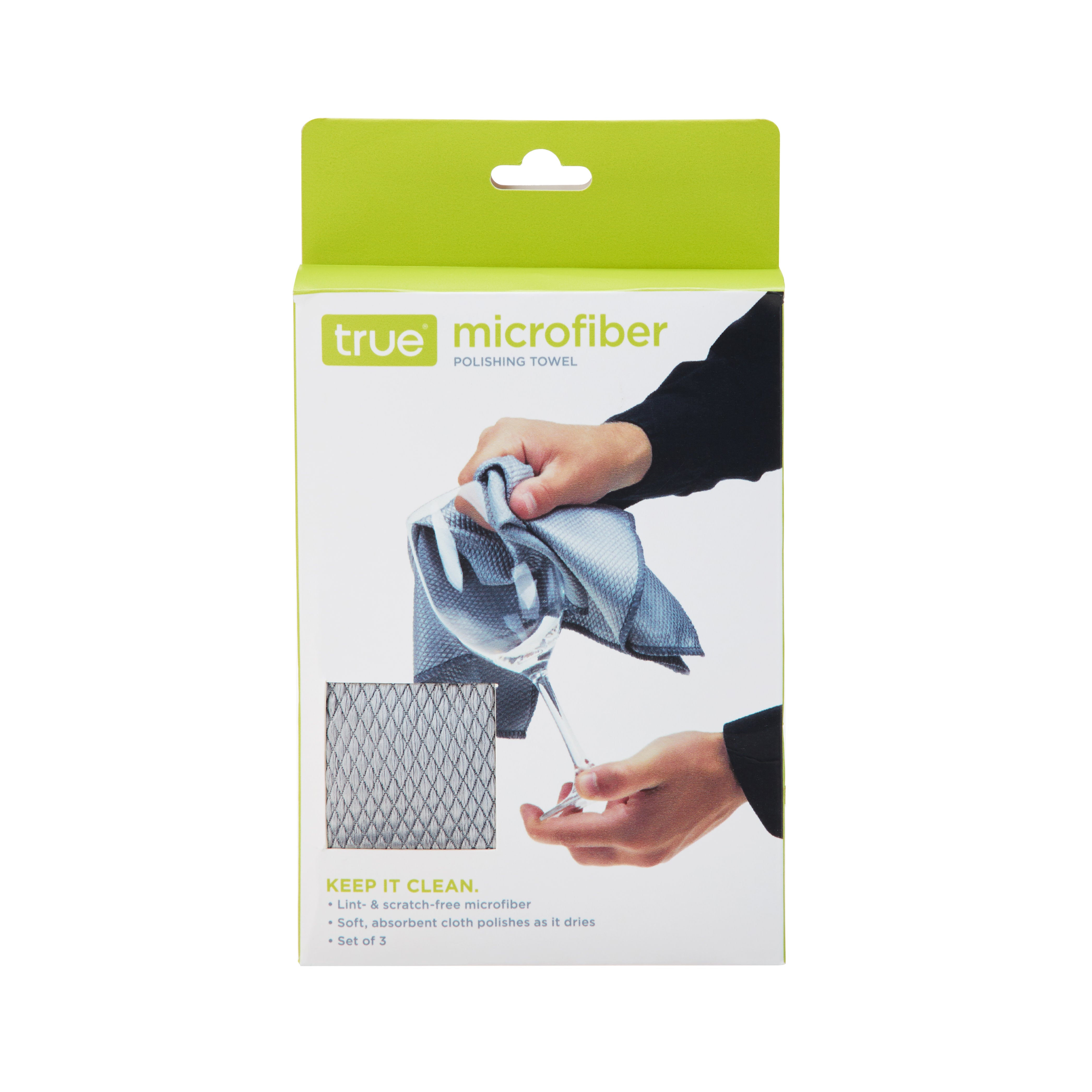 TrueZoo Microfiber Polishing Towels