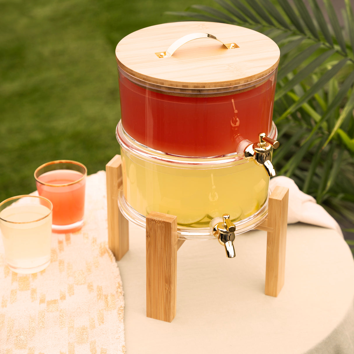 Outdoor Double Drink Dispenser