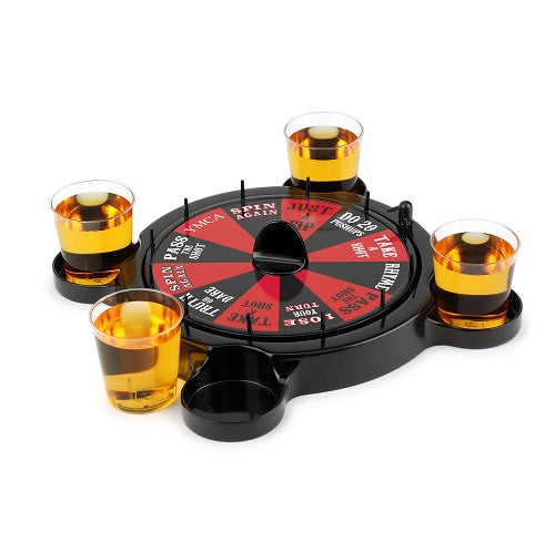 True Roulette Shots Game - Drinking Roulette Wheel Set Adults - Shot ...