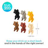 TrueZoo Spot On Dog Silicone Drink Marker, Set of 6, CDU 12ct