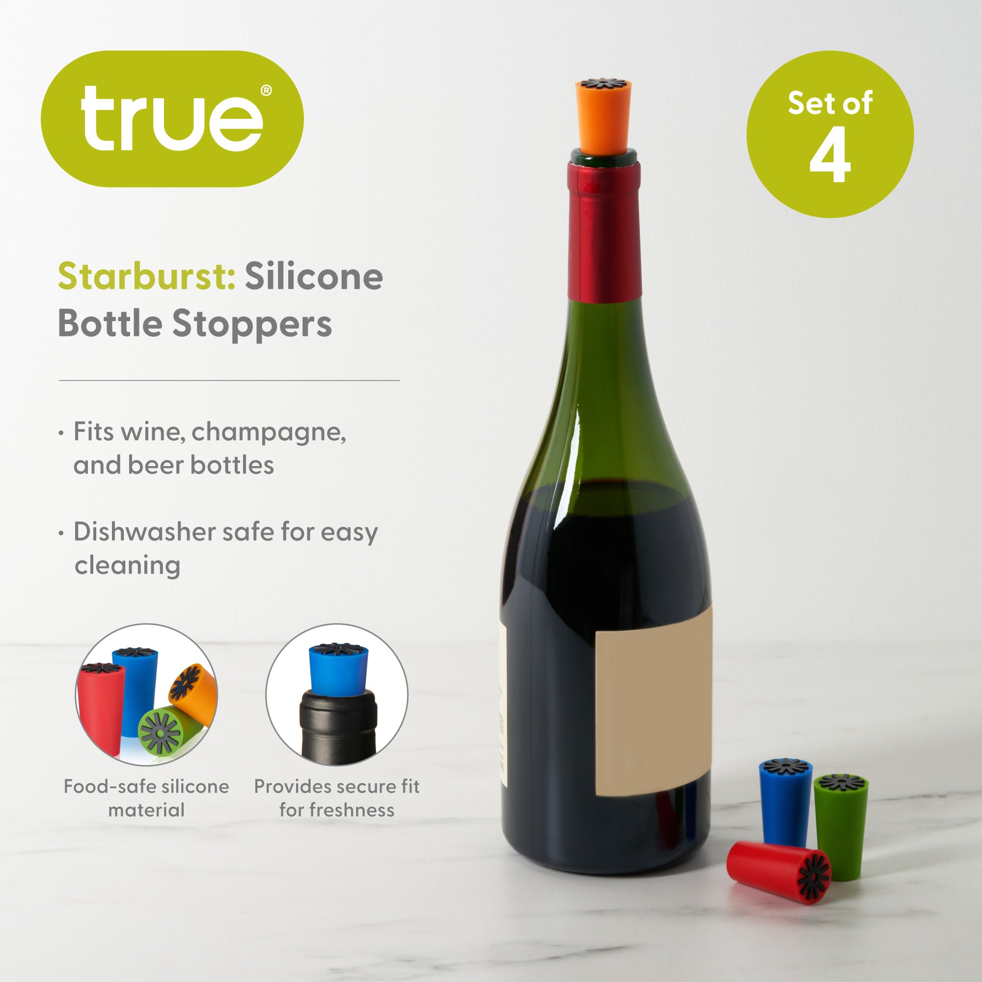 TRUE Starburst Bottle Stopper - Thumbnail 3