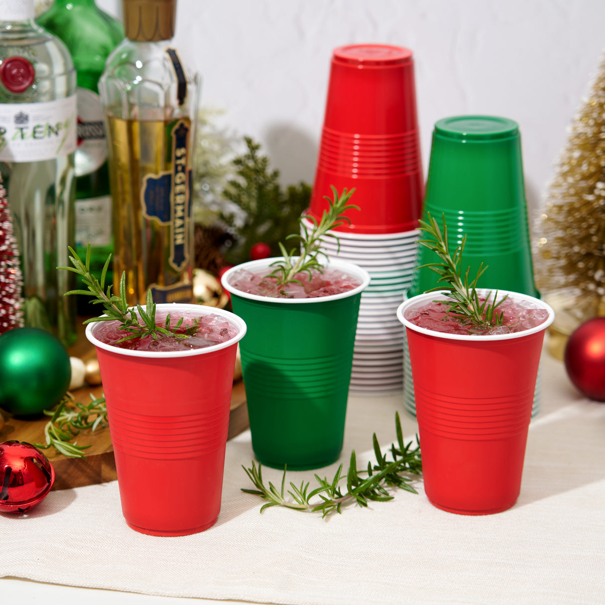 Party 12 oz Jolly Party Cups, Set of 50