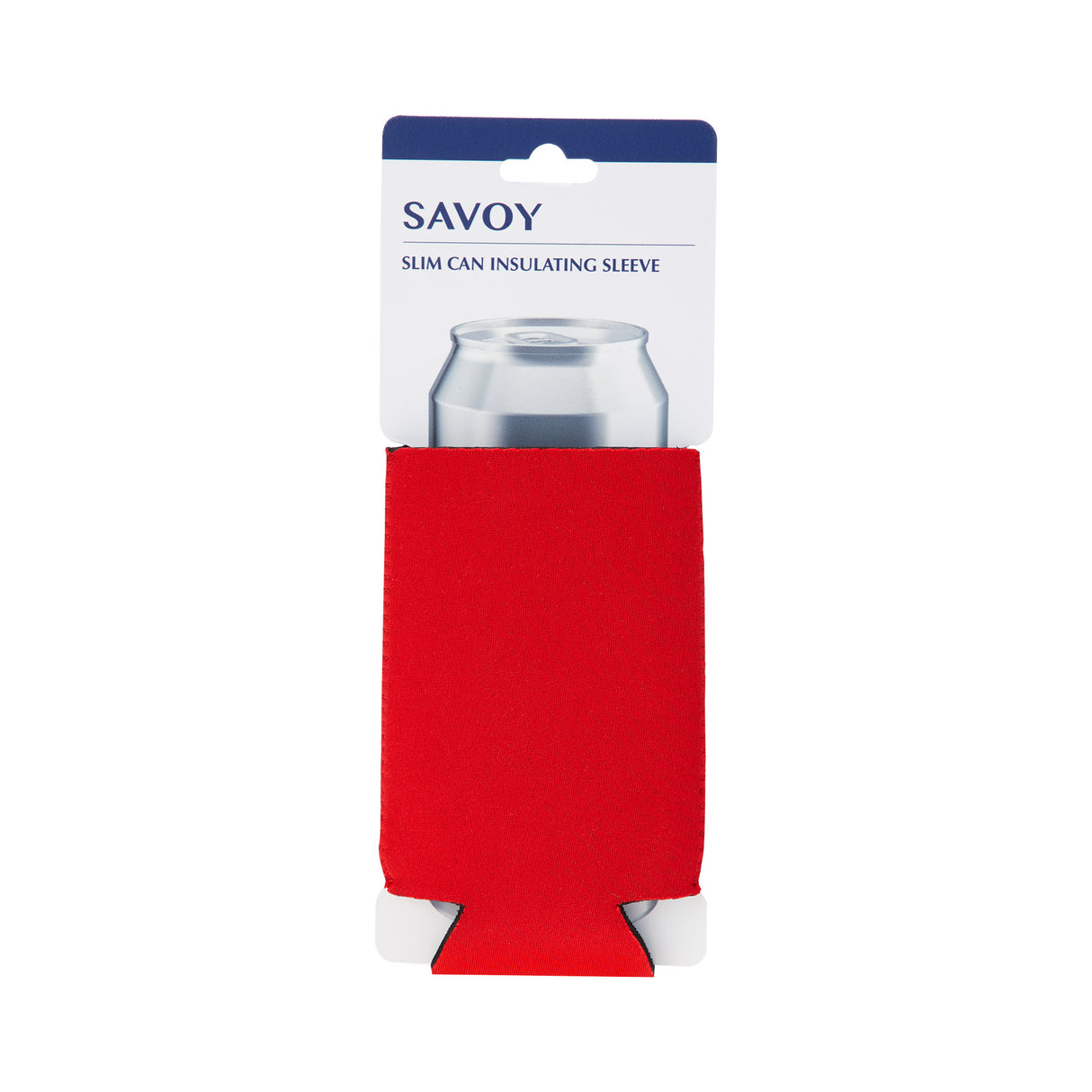 Savoy Slim Can Sleeve in Red