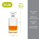 Clarity 750 ml Spirit Decanter with Glass Stopper