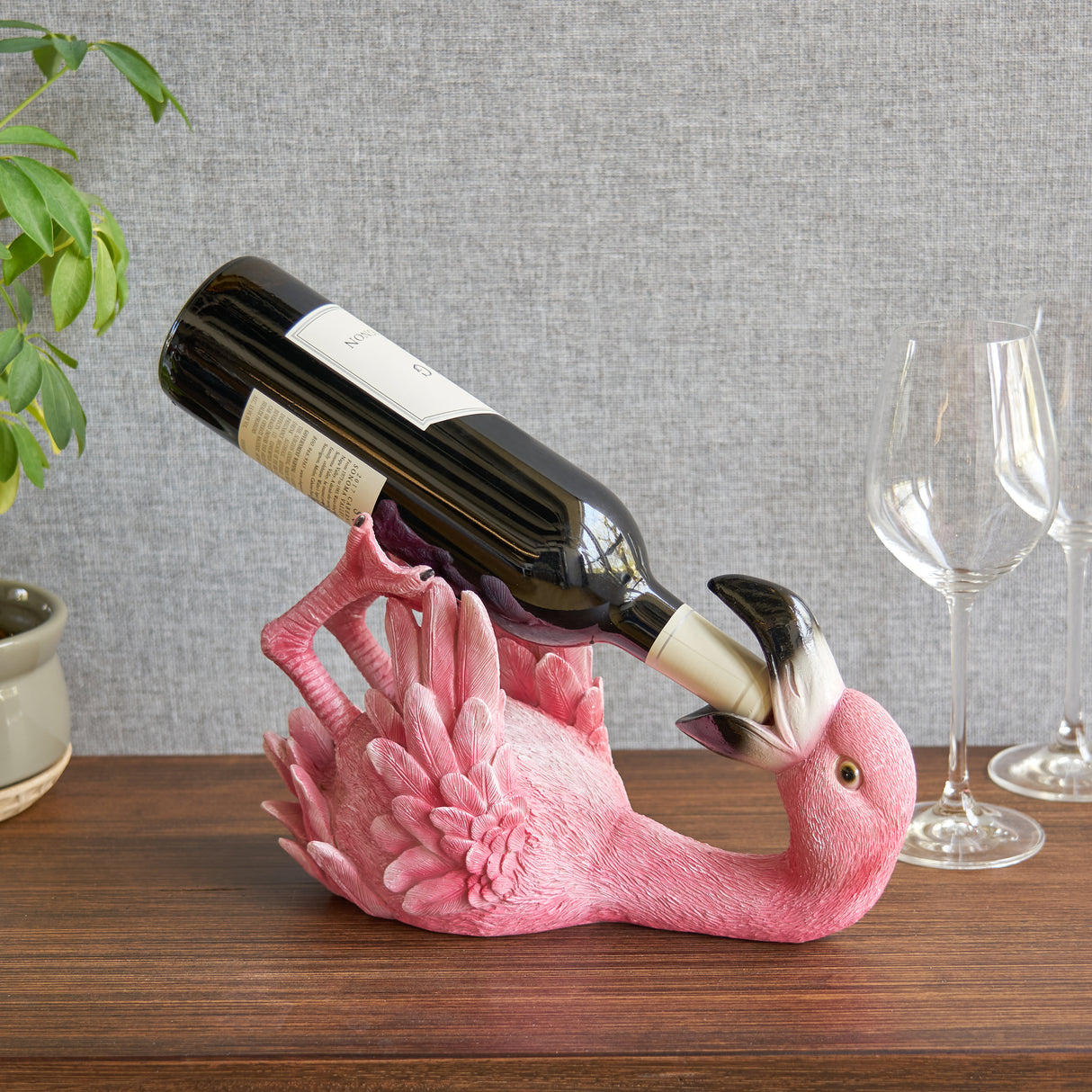 Flirty Flamingo Bottle Holder