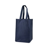 4-Bottle Non-Woven Tote in Blue