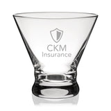 Stemless Martini Glasses, Set of 4
