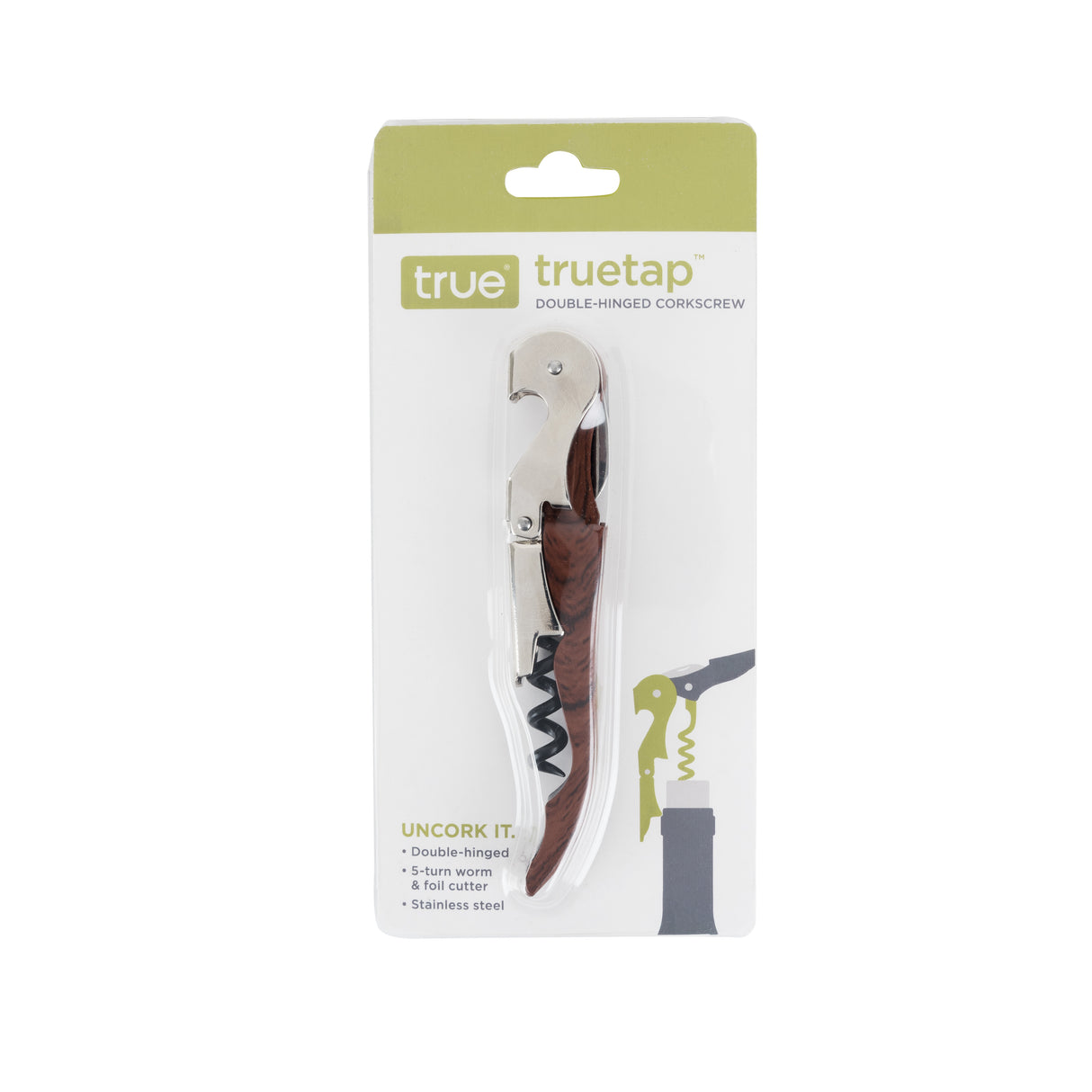 Truetap Waiter's Corkscrew in Wood