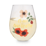 Chaos Coordinator 30 oz. Stemless Wine Glass, Bulk