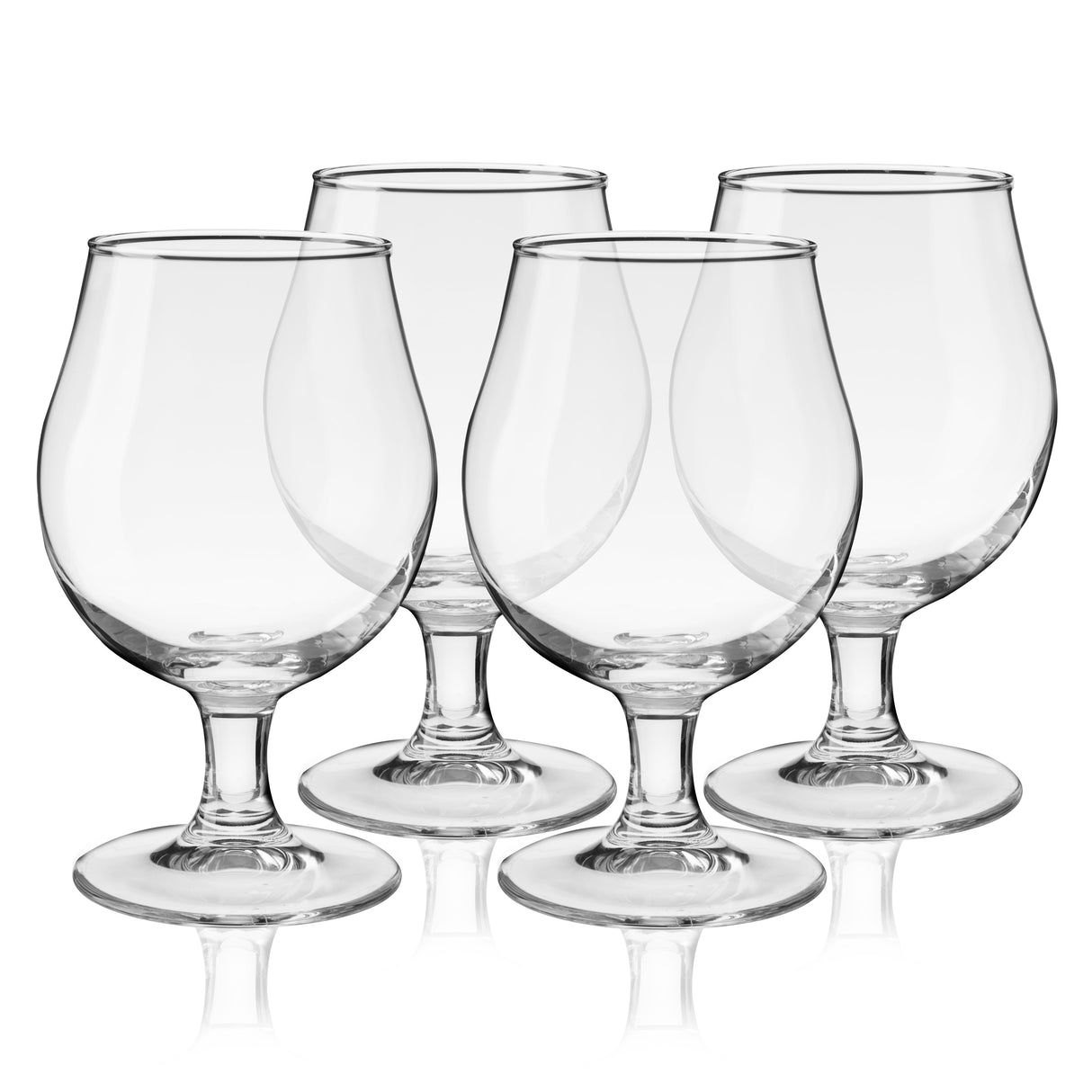 Tulip Beer Glasses, Set of 4