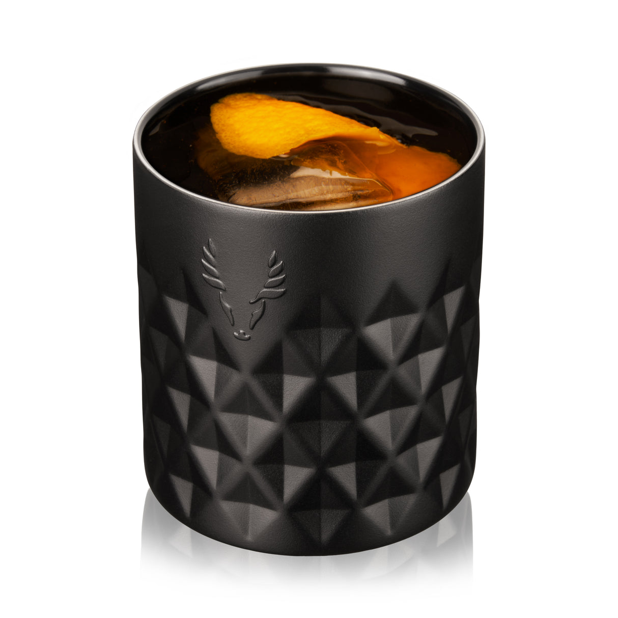 Paragon Stainless Steel Rocks Tumbler in Obsidian