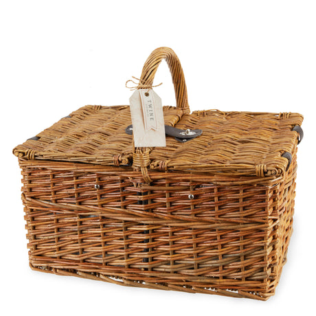 Cape Cod Wicker Picnic Basket Set