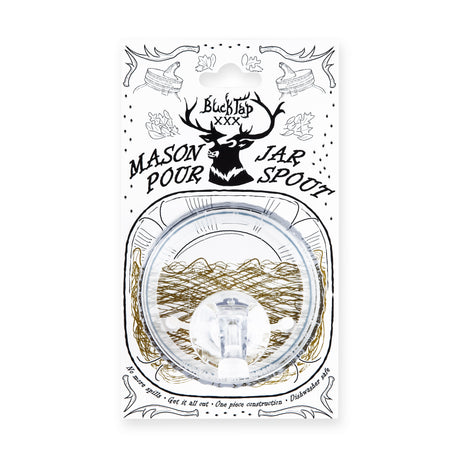 Moonshine Mason Jar Pouring Lid