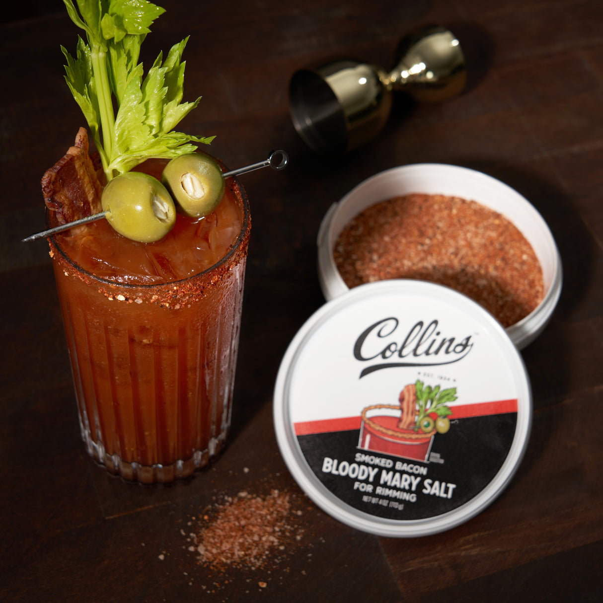 Smoked Bacon Bloody Mary Salt, 4 oz