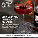 Stemmed Black Cherries, 11 oz