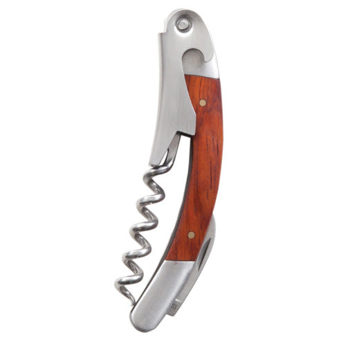 Curve Waiter's Corkscrew with Wood Handle