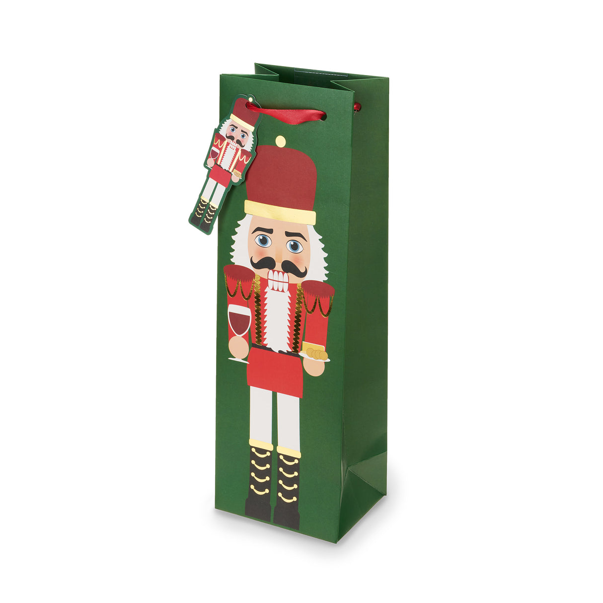 Nutcracker Single Bottle Wine Bag