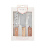 Rustic Cheese Knives, Set of 3