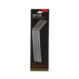 Sippy Stainless Steel Straws, Set of 4