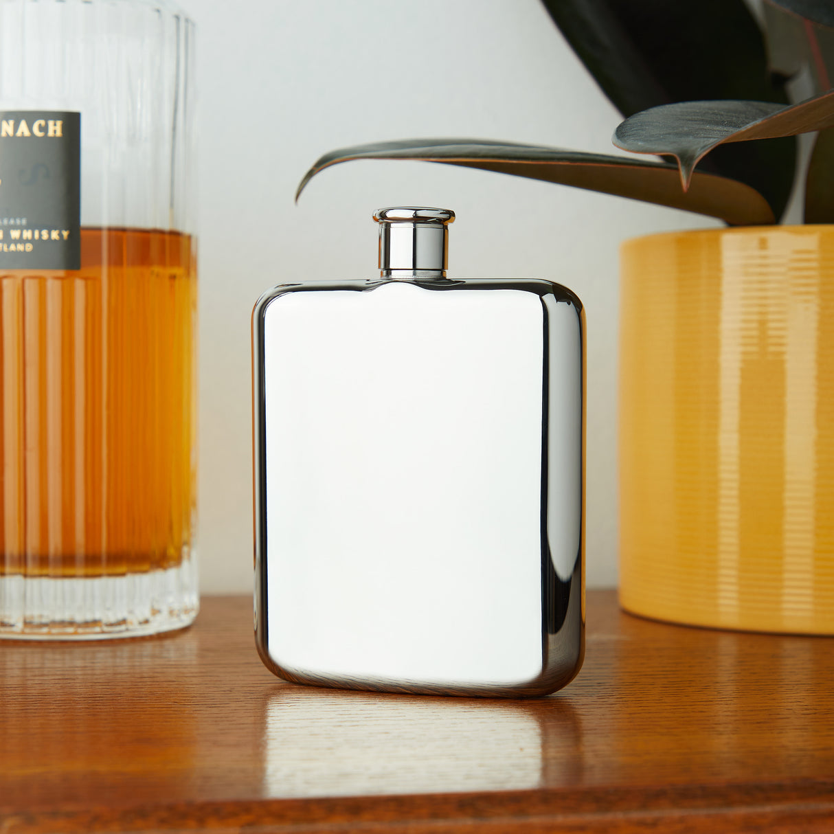 Harrison 6 oz Flask in Stainless Steel