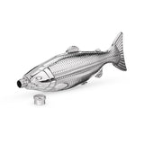 Trout 4 oz Stainless Steel Flask