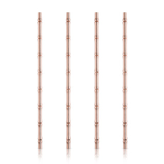 a group of copper pipes