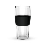 Beer FREEZE Cooling Cup in Black, Set of 2