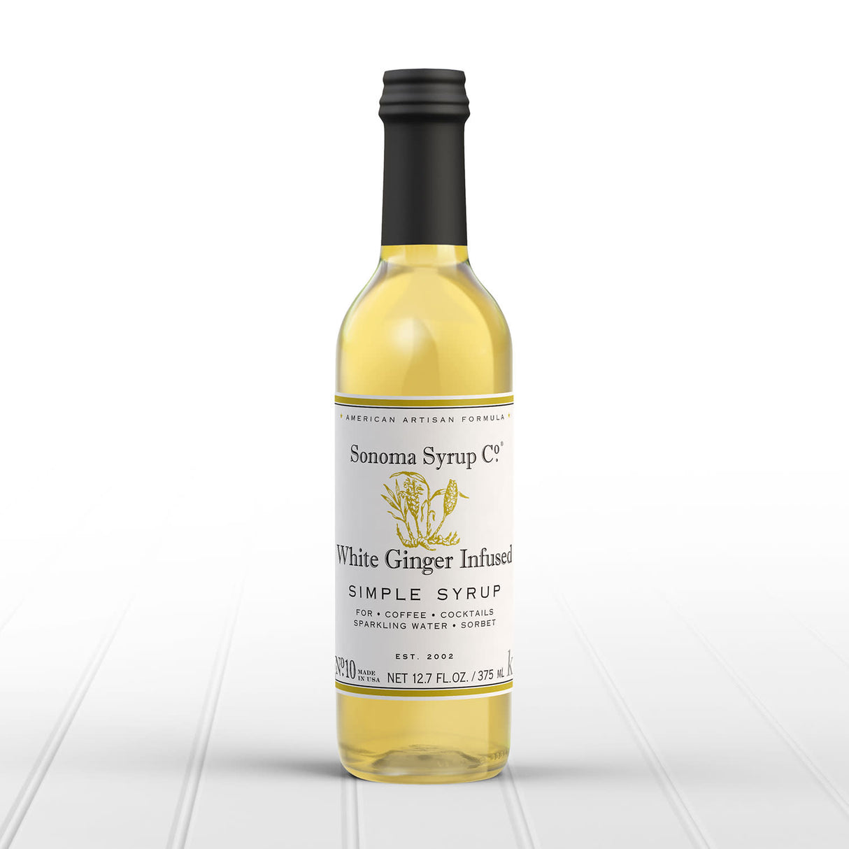 Sonoma Syrup Co. White Ginger Simple Syrup, 12.7 oz