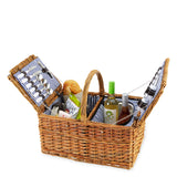 Cape Cod Wicker Picnic Basket Set