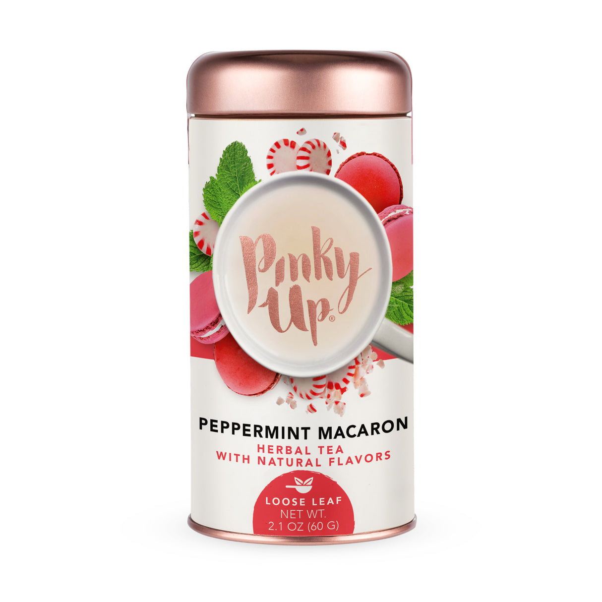 Peppermint Macaron Loose Leaf Tea Tin