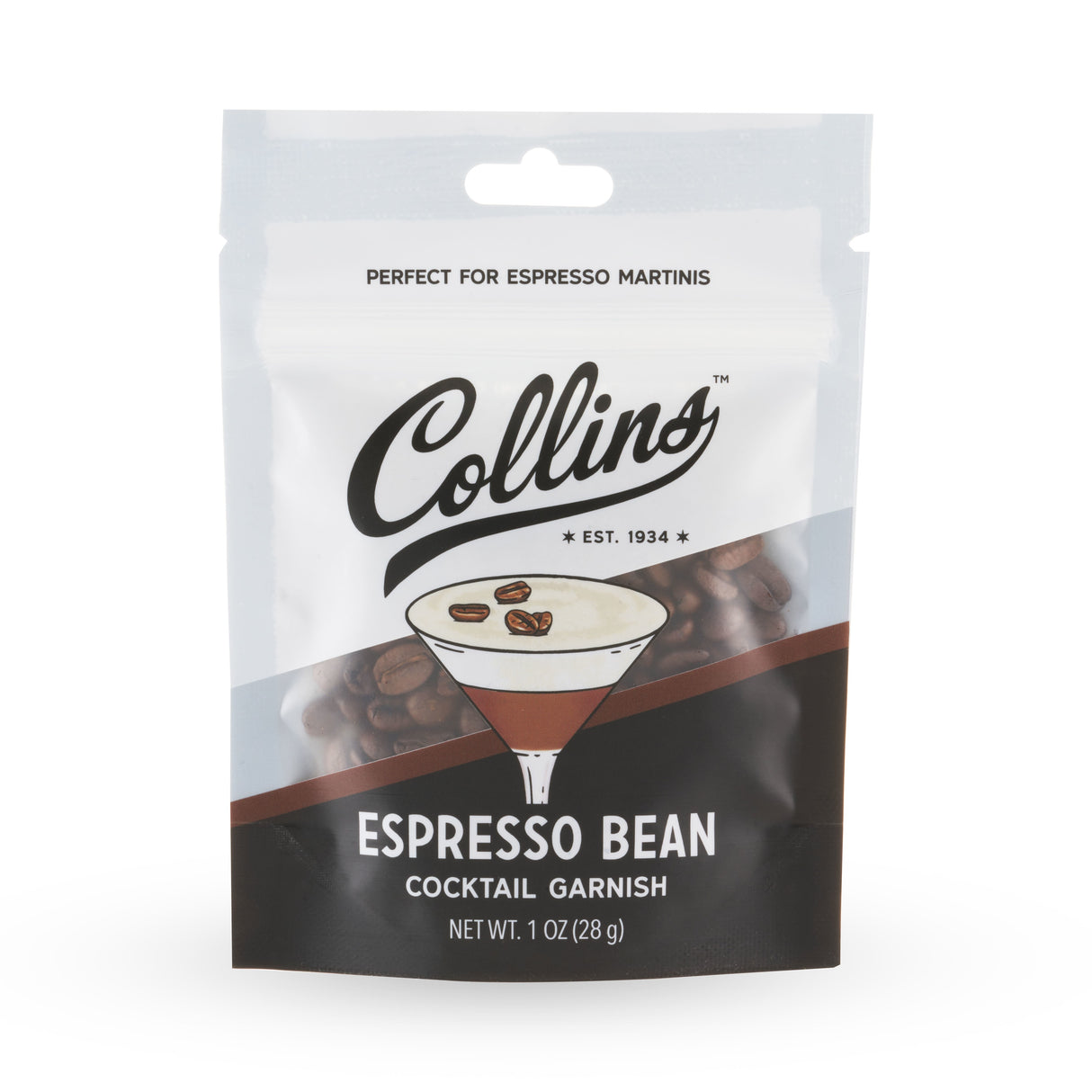 Espresso Bean Cocktail Garnish, 1 oz