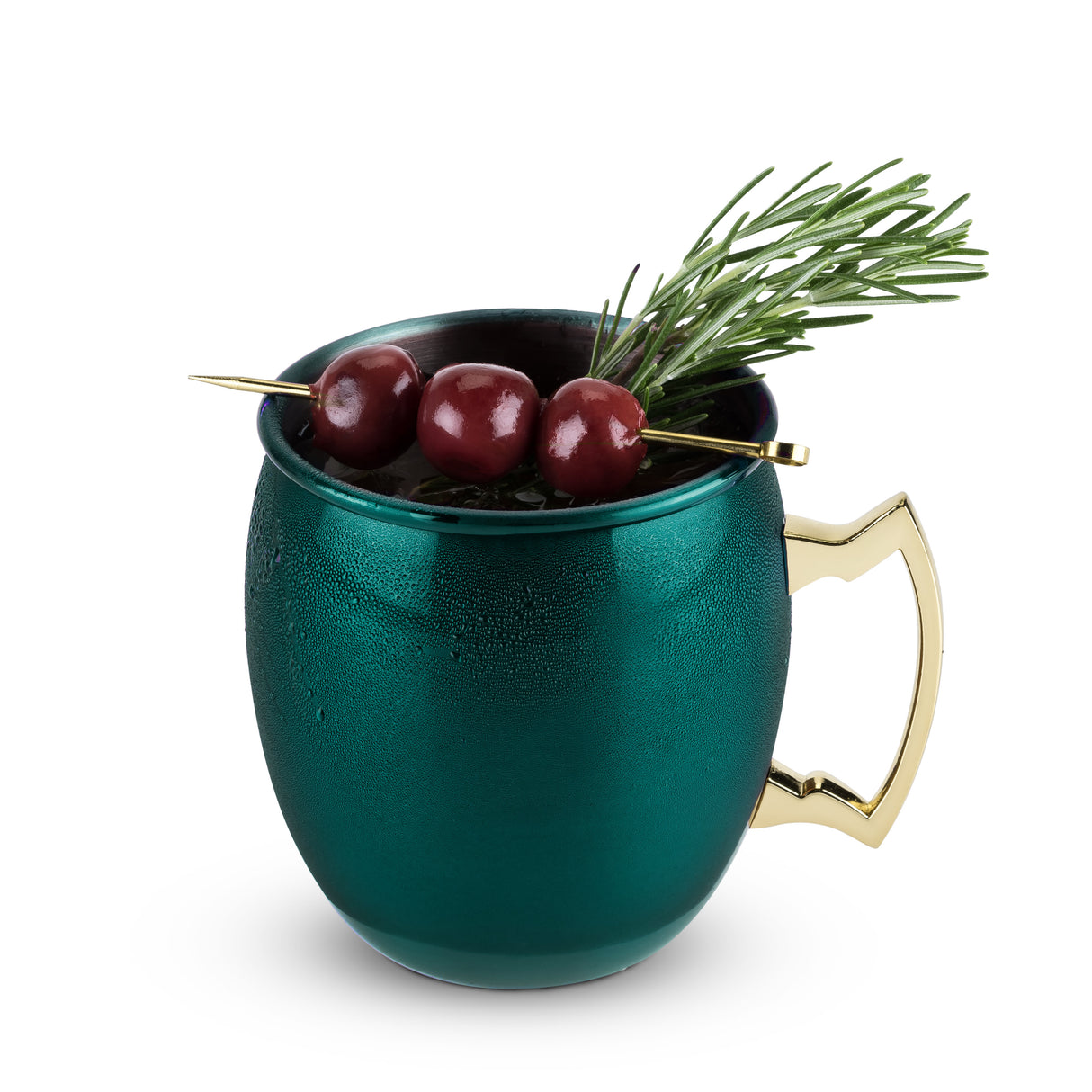 Moscow Mule Mug in Emerald Green