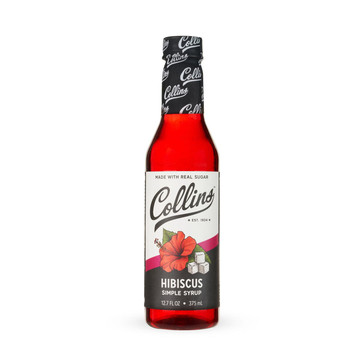 Hibiscus Simple Syrup, 12.7 oz