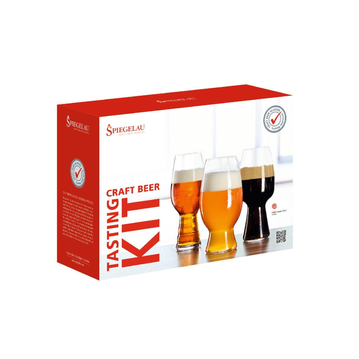 Craft Beer Tasting Glass Kit, Set of 3